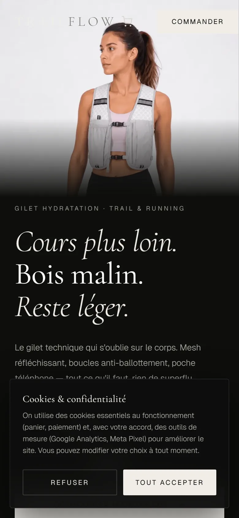 Trailflow Boutique — Mobile
